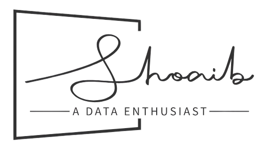 Shoaib | A Data Enthusiast